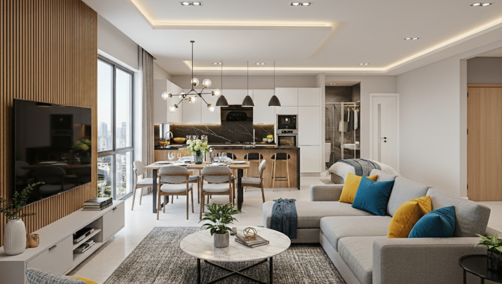 3BHK Interiors – Starting at ₹4.4L*